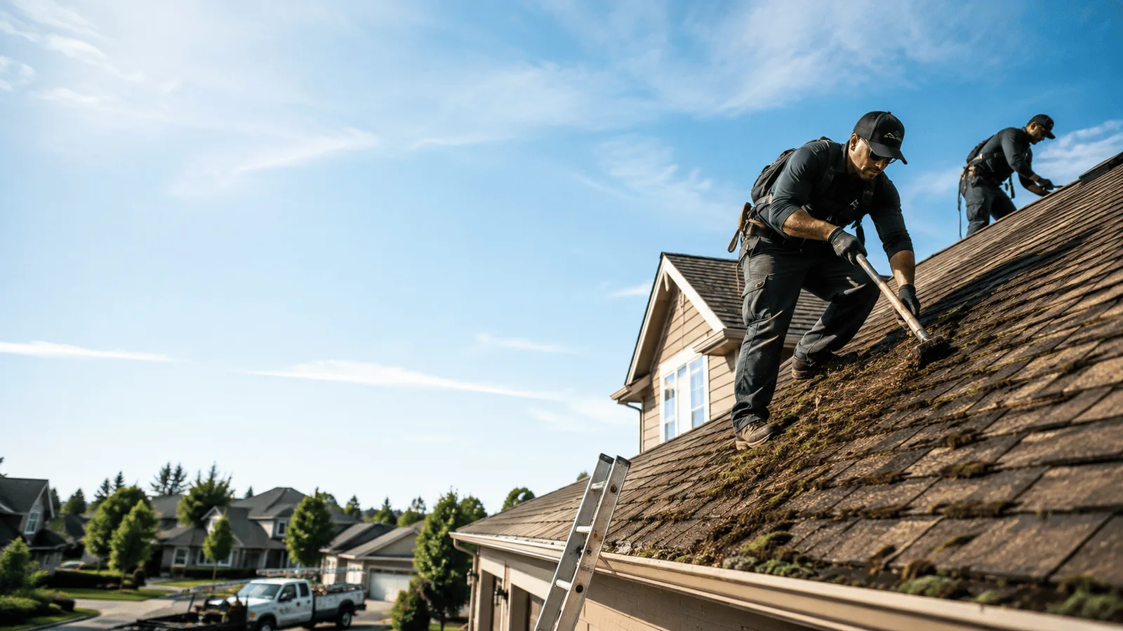 Roof Moss Removal in Prather, CA near me